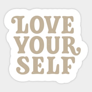 Love Your Self Sticker